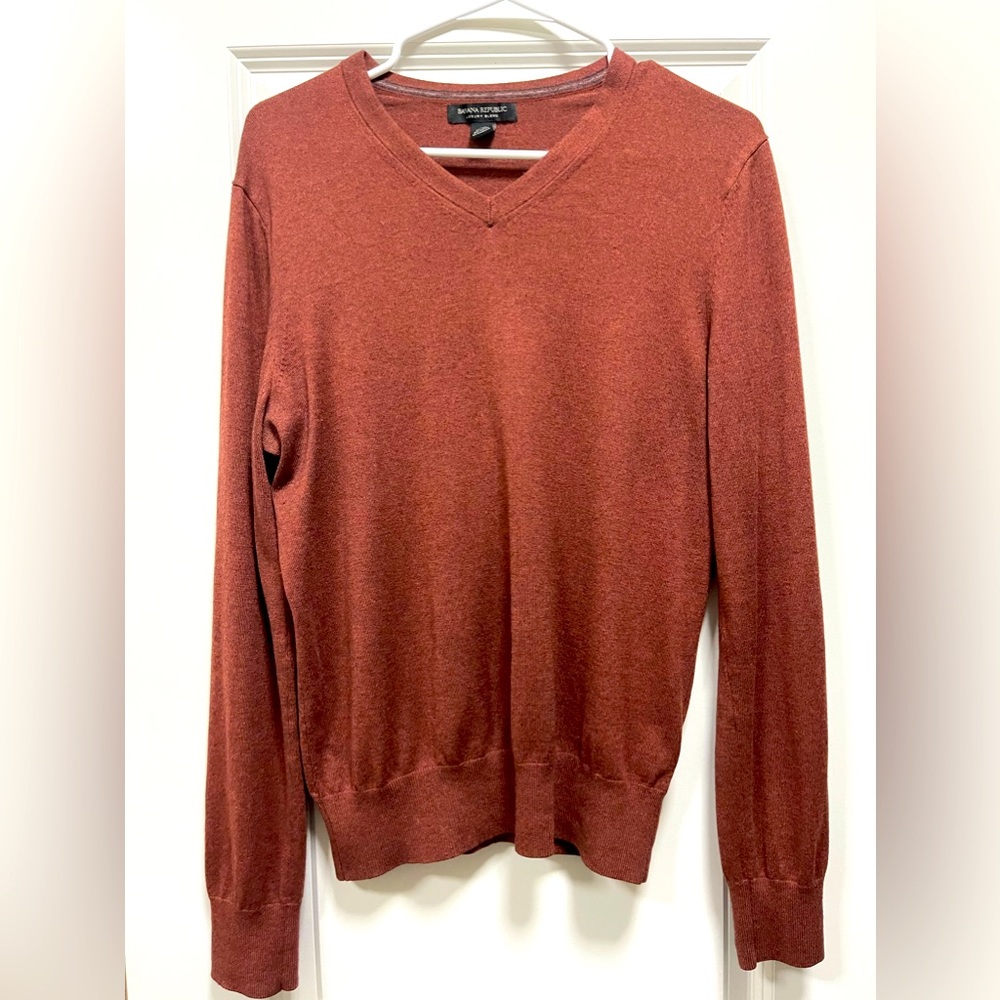 Banana Republic Men Sweater Luxury blend: MEDIUM